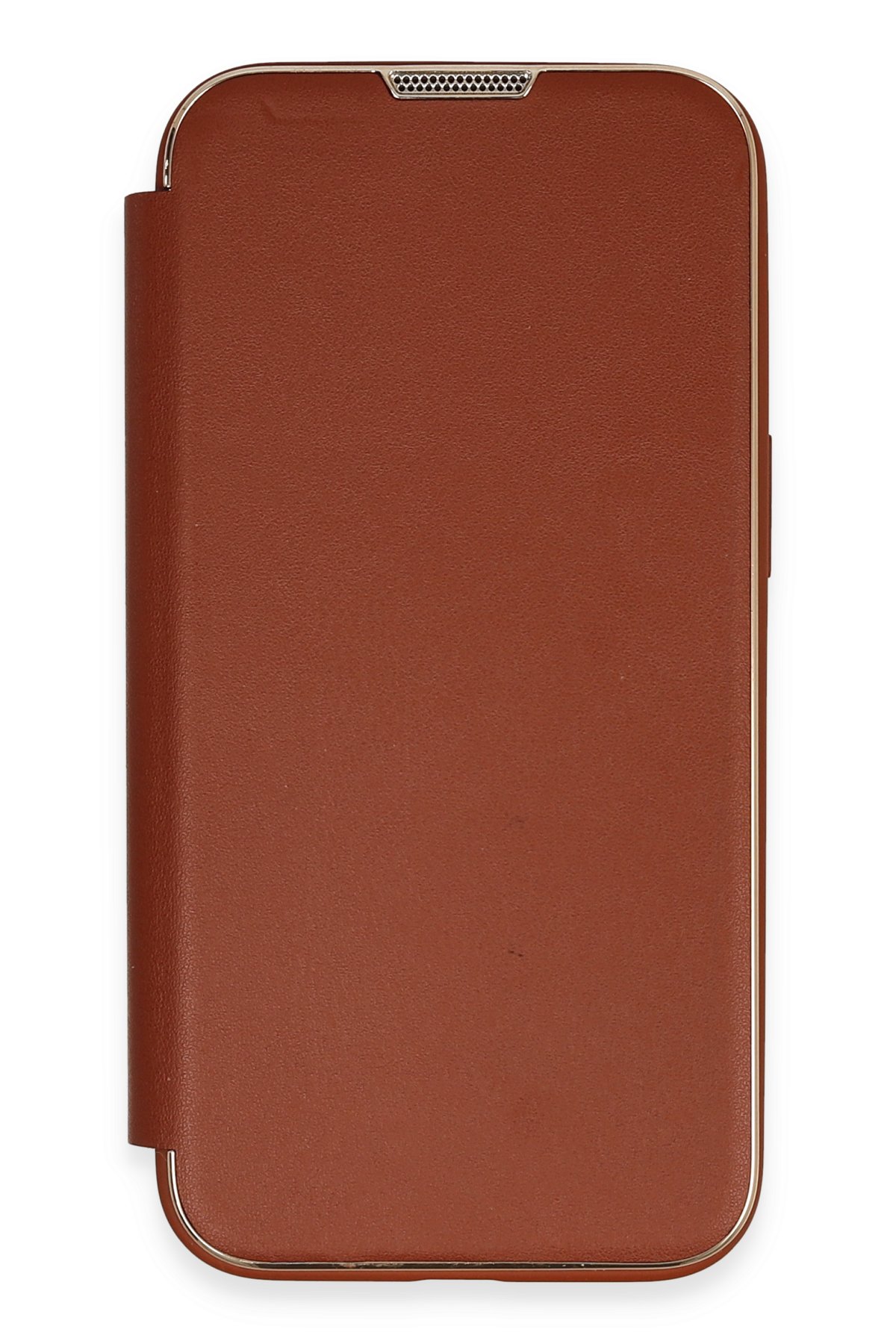 newface-iphone-14-kilif-dolpin-kapakli-kahverengi-63f8ae4188435.jpg Newface iPhone 14 Kılıf Dolpin Kapaklı - Kahverengi - Görsel 2