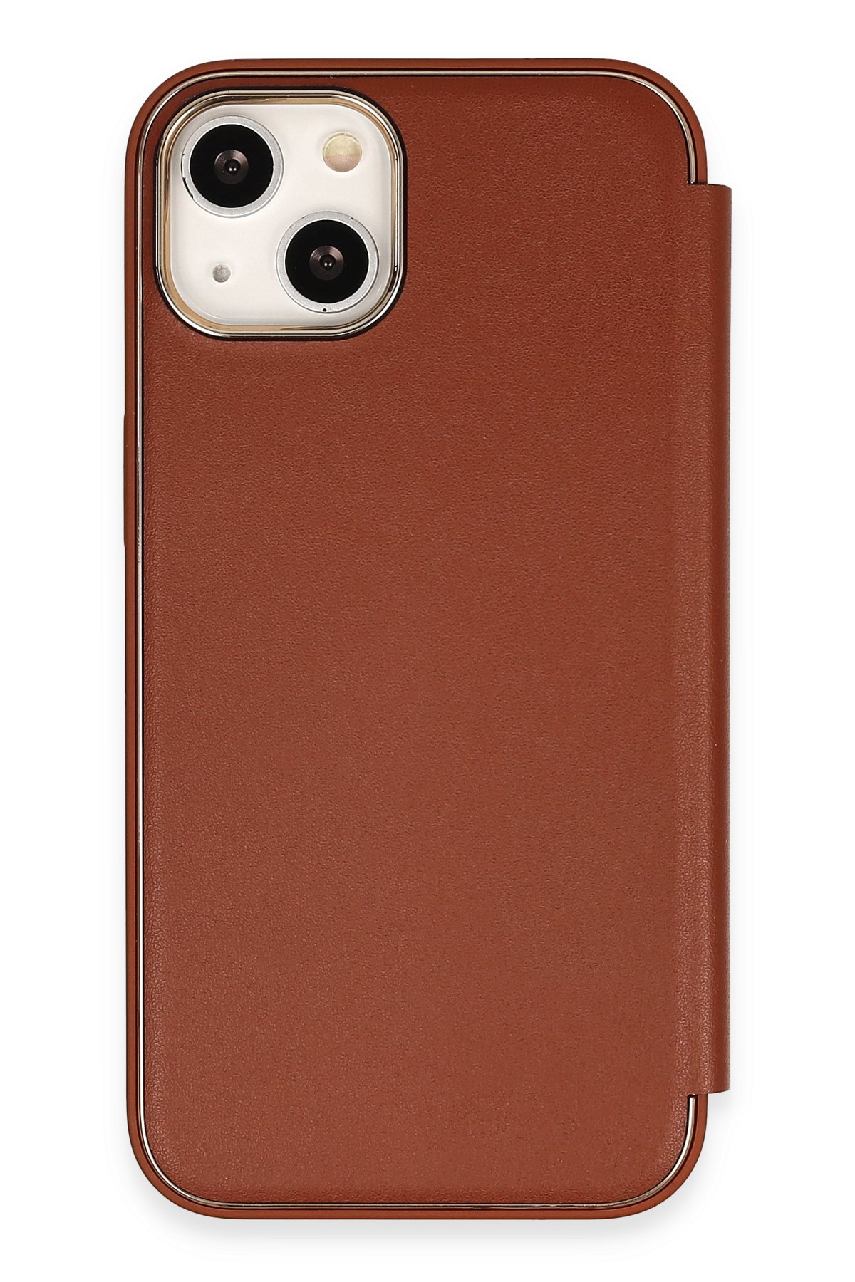 newface-iphone-14-kilif-dolpin-kapakli-kahverengi-63f8ae46b24e3.jpg Newface iPhone 14 Kılıf Dolpin Kapaklı - Kahverengi - Görsel 4