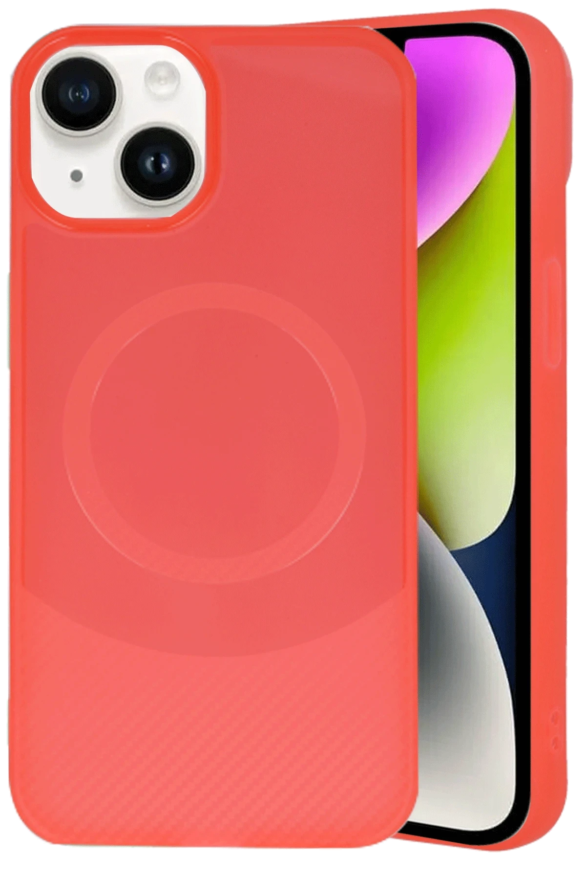 newface-iphone-14-kilif-maya-karbon-kapak-kirmizi-default.webp Newface iPhone 14 Kılıf Maya Karbon Kapak - Kırmızı - Görsel 1