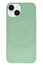 Newface iPhone 14 Kılıf Maya Karbon Kapak - Su Yeşili - Görsel 2