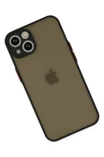 Newface iPhone 14 Kılıf Montreal Silikon Kapak - Siyah - Görsel 3