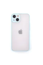 Newface iPhone 14 Kılıf Montreal Silikon Kapak - Turkuaz