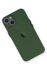 Newface iPhone 14 Kılıf PP Ultra İnce Kapak - Yeşil - Görsel 2