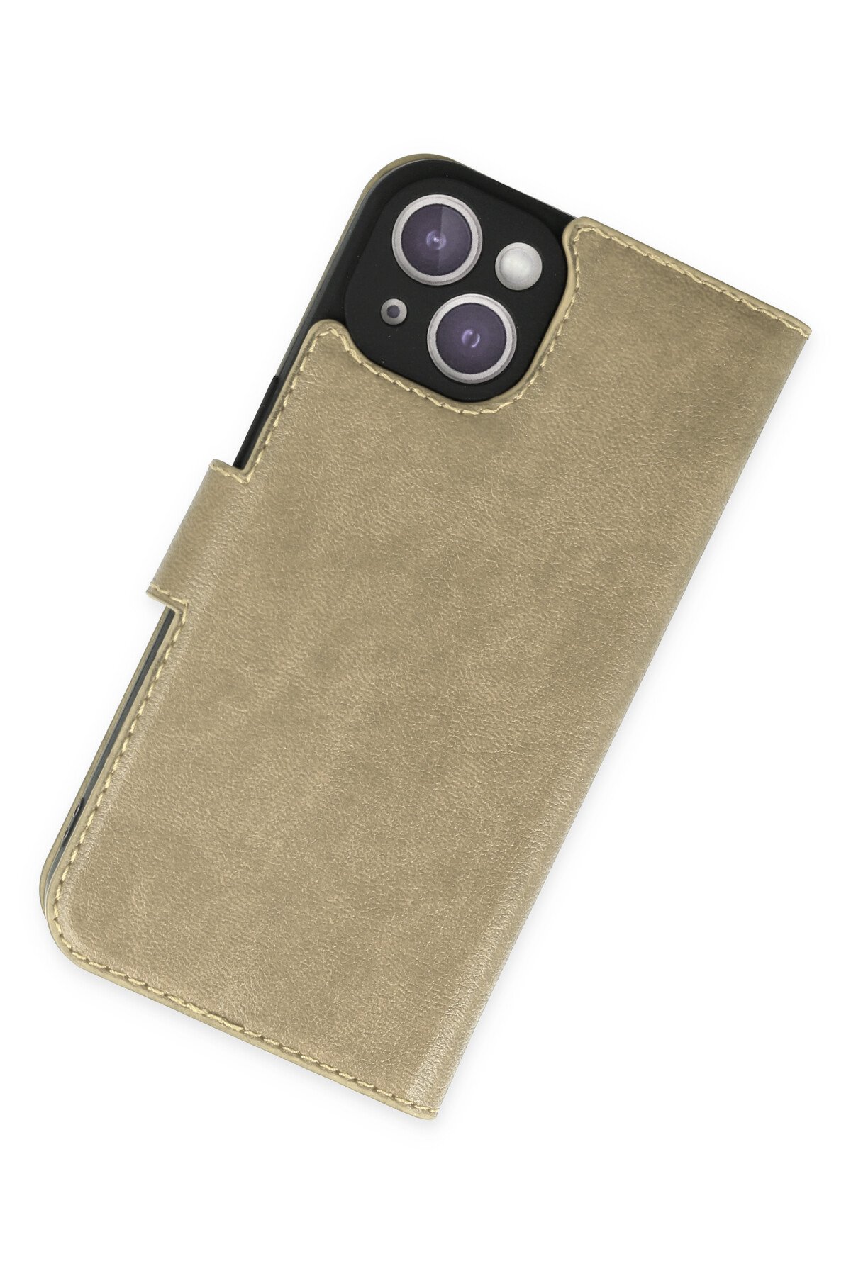 newface-iphone-14-kilif-trend-s-plus-kapakli-kilif-gold-634eb52243126.jpg Newface iPhone 14 Kılıf Trend S Plus Kapaklı Kılıf - Gold - Görsel 2