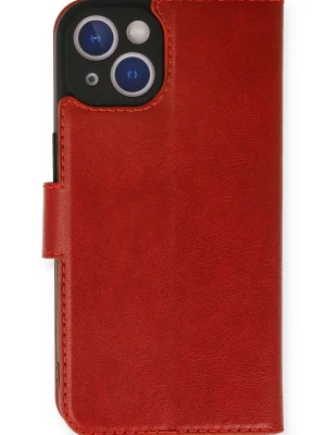 Newface iPhone 14 Kılıf Trend S Plus Kapaklı Kılıf - Kırmızı