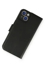 Newface iPhone 14 Kılıf Trend S Plus Kapaklı Kılıf - Siyah - Görsel 3