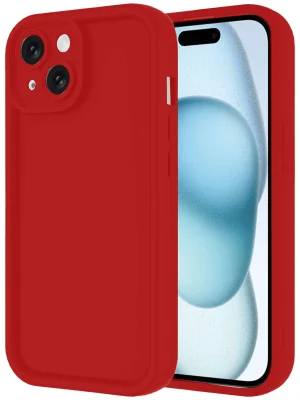 Newface iPhone 14 Kılıf Viera Silikon - Kırmızı