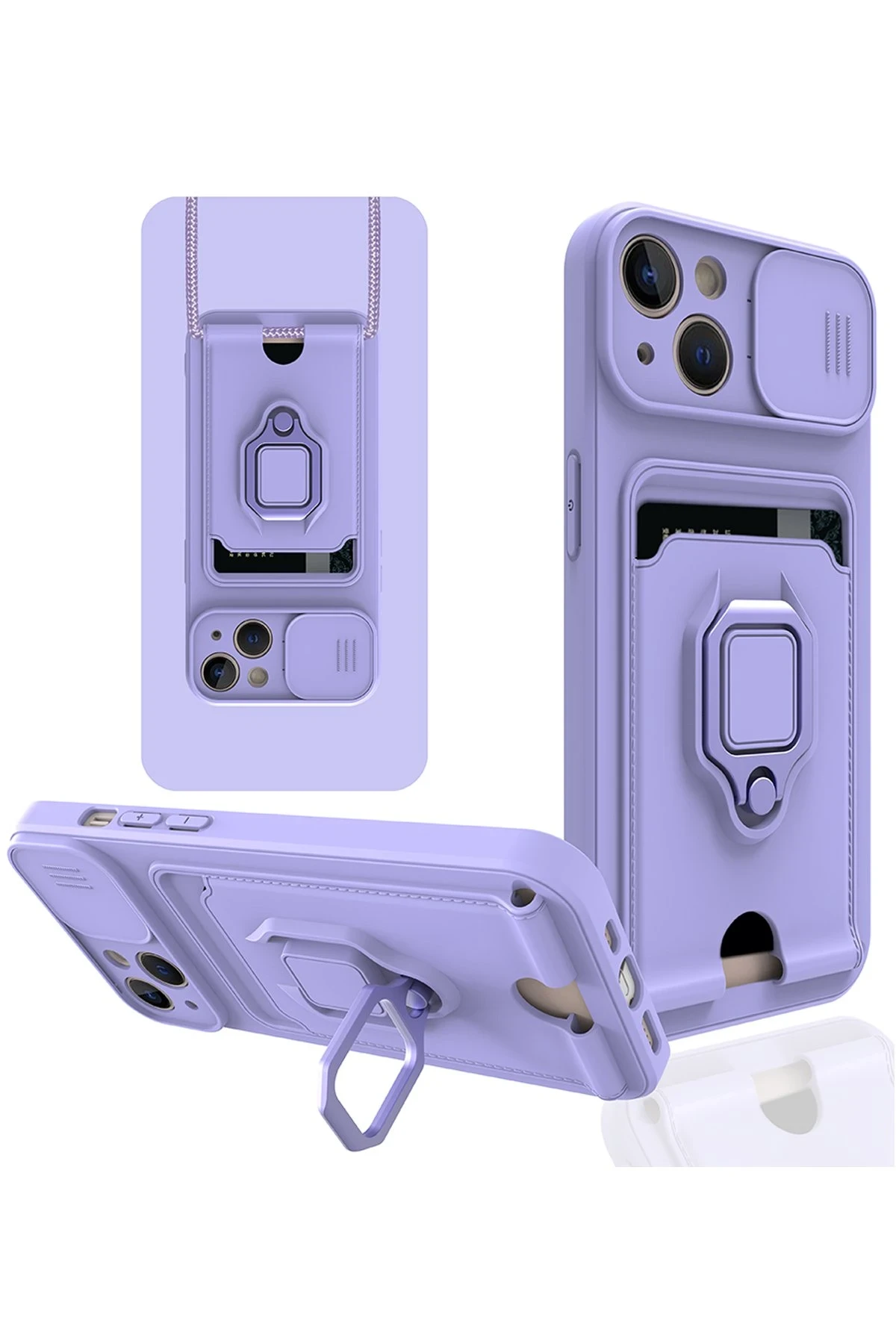 newface-iphone-14-kilif-zuma-kartvizitli-yuzuklu-silikon-lila-default.webp Newface iPhone 14 Kılıf Zuma Kartvizitli Yüzüklü Silikon - Lila - Görsel 1