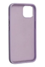 Newface iPhone 14 Plus Kılıf Asya Deri Silikon - Lila - Görsel 4