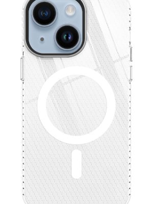 Newface iPhone 14 Plus Kılıf Beta Magneticsafe Silikon - Şeffaf