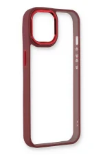 Newface iPhone 14 Plus Kılıf Dora Kapak - Kırmızı - Görsel 4