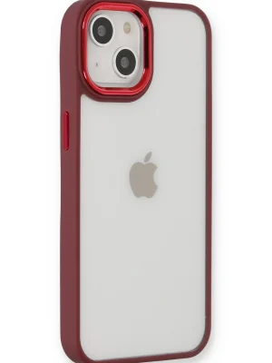 Newface iPhone 14 Plus Kılıf Dora Kapak - Kırmızı