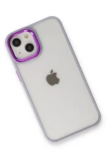 Newface iPhone 14 Plus Kılıf Dora Kapak - Lila - Görsel 4