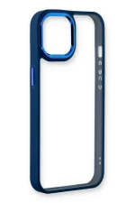 Newface iPhone 14 Plus Kılıf Dora Kapak - Mavi - Görsel 2