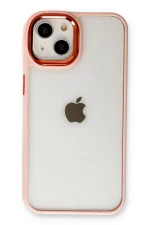 Newface iPhone 14 Plus Kılıf Dora Kapak - Pudra - Görsel 2