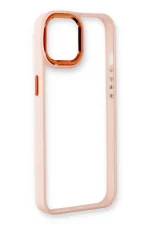 Newface iPhone 14 Plus Kılıf Dora Kapak - Pudra - Görsel 4