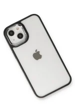 Newface iPhone 14 Plus Kılıf Dora Kapak - Siyah - Görsel 4