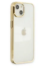 Newface iPhone 14 Plus Kılıf Element Silikon - Gold - Görsel 2