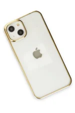 Newface iPhone 14 Plus Kılıf Element Silikon - Gold - Görsel 3
