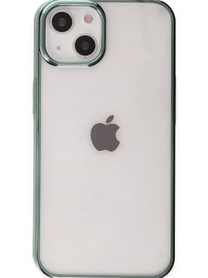 Newface iPhone 14 Plus Kılıf Element Silikon - Yeşil