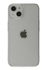 Newface iPhone 14 Plus Kılıf Pc Sert Şeffaf Kapak - Şeffaf