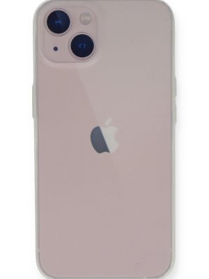 Newface iPhone 14 Plus Kılıf PP Ultra İnce Kapak - Beyaz