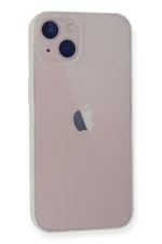 Newface iPhone 14 Plus Kılıf PP Ultra İnce Kapak - Beyaz - Görsel 3
