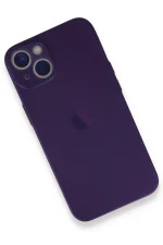 Newface iPhone 14 Plus Kılıf PP Ultra İnce Kapak - Mor - Görsel 2