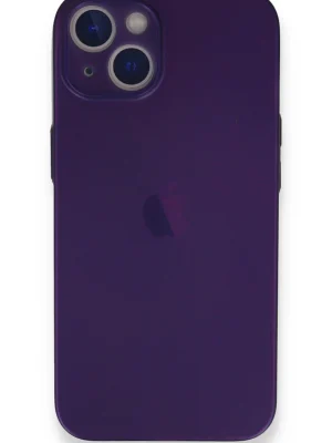 Newface iPhone 14 Plus Kılıf PP Ultra İnce Kapak - Mor