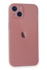 Newface iPhone 14 Plus Kılıf PP Ultra İnce Kapak - Pembe - Görsel 3