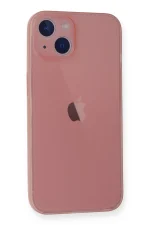 Newface iPhone 14 Plus Kılıf PP Ultra İnce Kapak - Pembe - Görsel 3