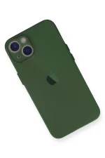 Newface iPhone 14 Plus Kılıf PP Ultra İnce Kapak - Yeşil - Görsel 2