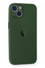 Newface iPhone 14 Plus Kılıf PP Ultra İnce Kapak - Yeşil - Görsel 3