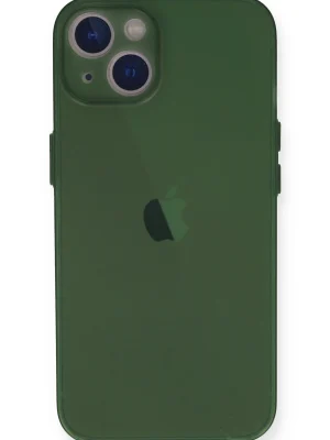 Newface iPhone 14 Plus Kılıf PP Ultra İnce Kapak - Yeşil