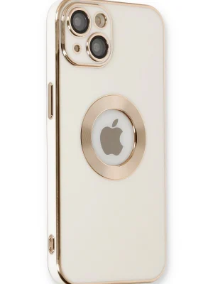 Newface iPhone 14 Plus Kılıf Store Silikon - Beyaz