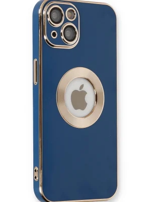 Newface iPhone 14 Plus Kılıf Store Silikon - Mavi