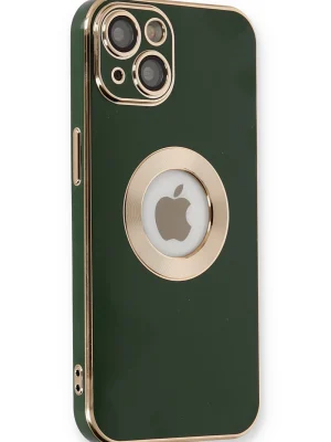 Newface iPhone 14 Plus Kılıf Store Silikon - Yeşil