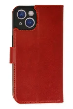 Newface iPhone 14 Plus Kılıf Trend S Plus Kapaklı Kılıf - Kırmızı