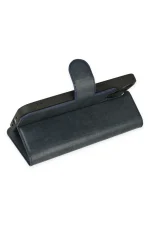 Newface iPhone 14 Plus Kılıf Trend S Plus Kapaklı Kılıf - Lacivert - Görsel 3