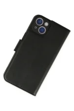 Newface iPhone 14 Plus Kılıf Trend S Plus Kapaklı Kılıf - Siyah - Görsel 2