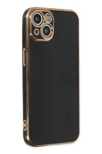 Newface iPhone 14 Plus Kılıf Volet Silikon - Siyah