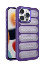 Newface iPhone 14 Pro Kılıf Airmax Silikon Kapak - Derin Mor