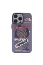 Newface iPhone 14 Pro Kılıf Apollo Magneticsafe Desenli Kapak - Apollo Mor - 2 - Görsel 3