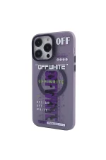 Newface iPhone 14 Pro Kılıf Apollo Magneticsafe Desenli Kapak - Apollo Mor - 3 - Görsel 2