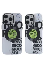 Newface iPhone 14 Pro Kılıf Apollo Magneticsafe Desenli Kapak - Apollo Şeffaf - 5