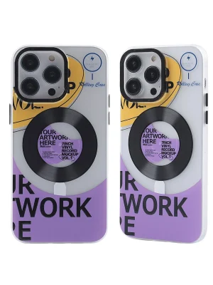 Newface iPhone 14 Pro Kılıf Apollo Magneticsafe Desenli Kapak - Apollo Şeffaf - 6