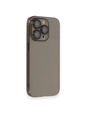 Newface iPhone 14 Pro Kılıf Armada Lensli Kapak - Siyah