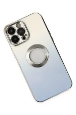 Newface iPhone 14 Pro Kılıf Best Silikon - Mavi - Görsel 3