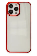 Newface iPhone 14 Pro Kılıf Element Silikon - Kırmızı