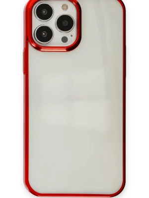 Newface iPhone 14 Pro Kılıf Element Silikon - Kırmızı